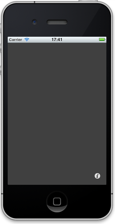 Flip animation of the utility application