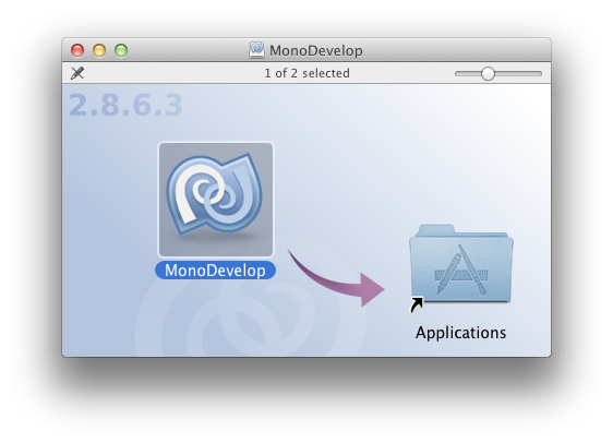 Installing MonoDevelop