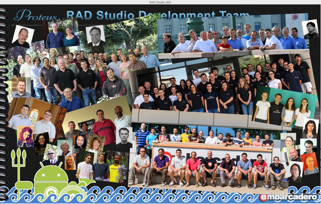 RAD Studio XE6 team image